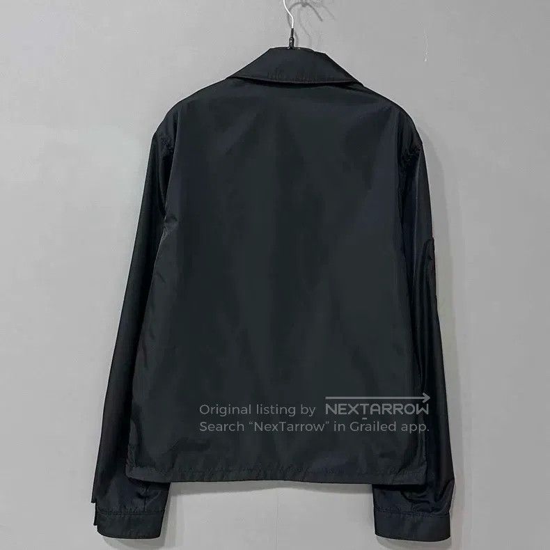 Prada Prada Black recycled nylon triangle label jacket Size US M / EU 48-50 / 2 - 3 Thumbnail