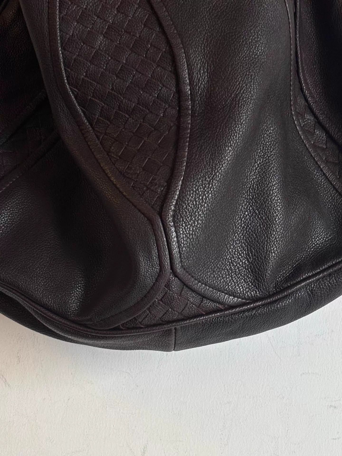 Bottega Veneta BV Intrecciato Monk Bag L Near Mint Calfskin Italy Size ONE SIZE - 4 Thumbnail
