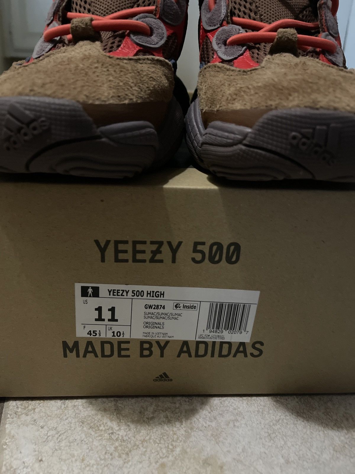 Adidas × Kanye West × Yeezy Yezzy 500 high Size US 11 / EU 44 - 5 Thumbnail