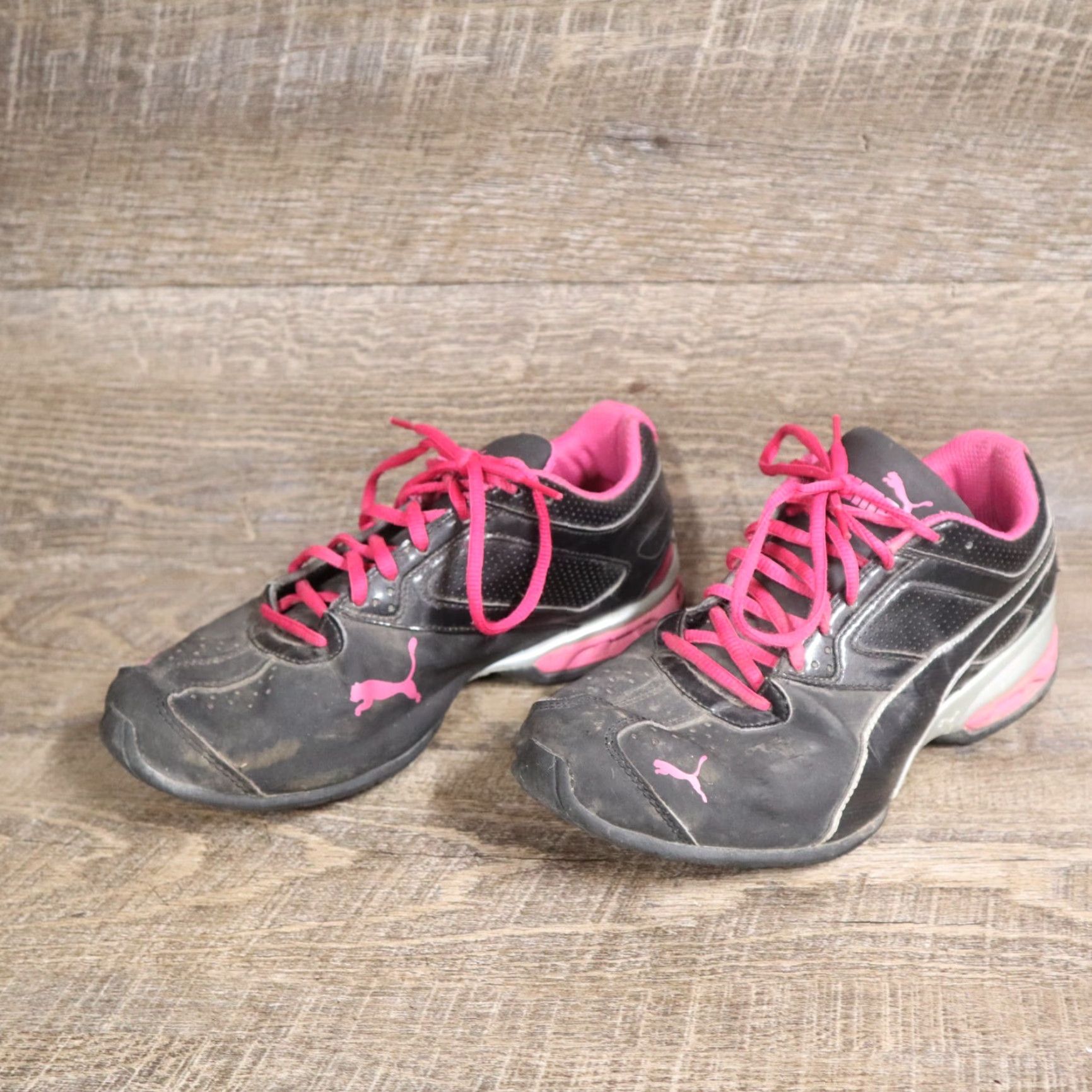 Puma Puma Tazon 6 Athletic Cross Trainers Black Pink Women’s Size 9 Shoes Size US 9 / IT 39 - 2 Thumbnail
