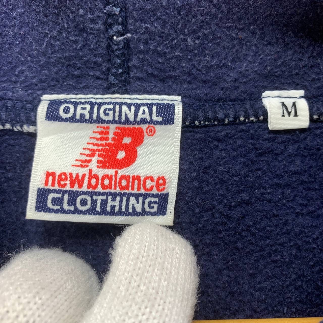 New Balance 90s Vintage NEW BALANCE Hoodie Pullover #2496/K Size US M / EU 48-50 / 2 - 5 Thumbnail