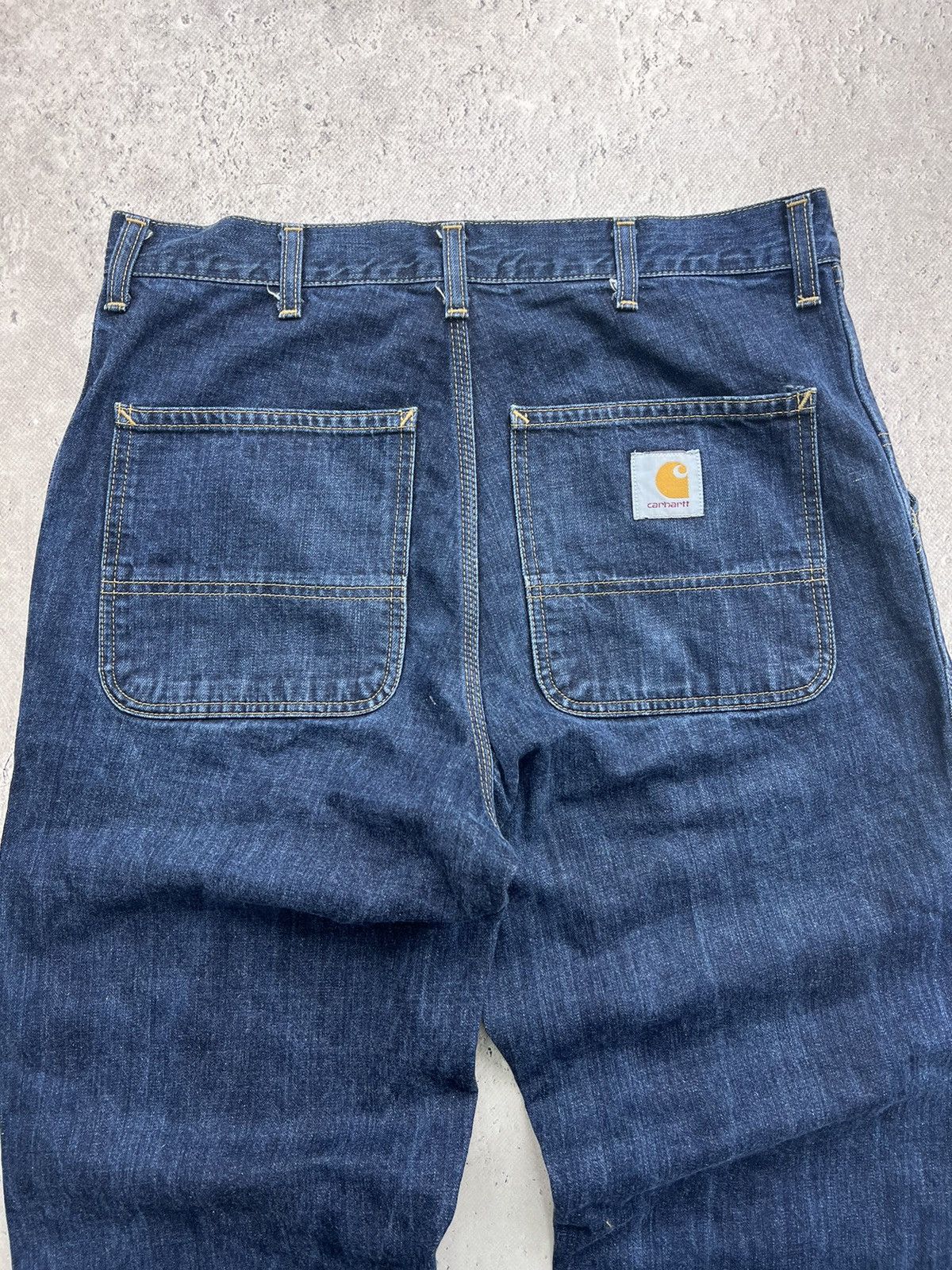 Carhartt × Vintage Crazy Vintage Carhartt Carpenter Pants Faded Distressed Size US 30 / EU 46 - 3 Thumbnail
