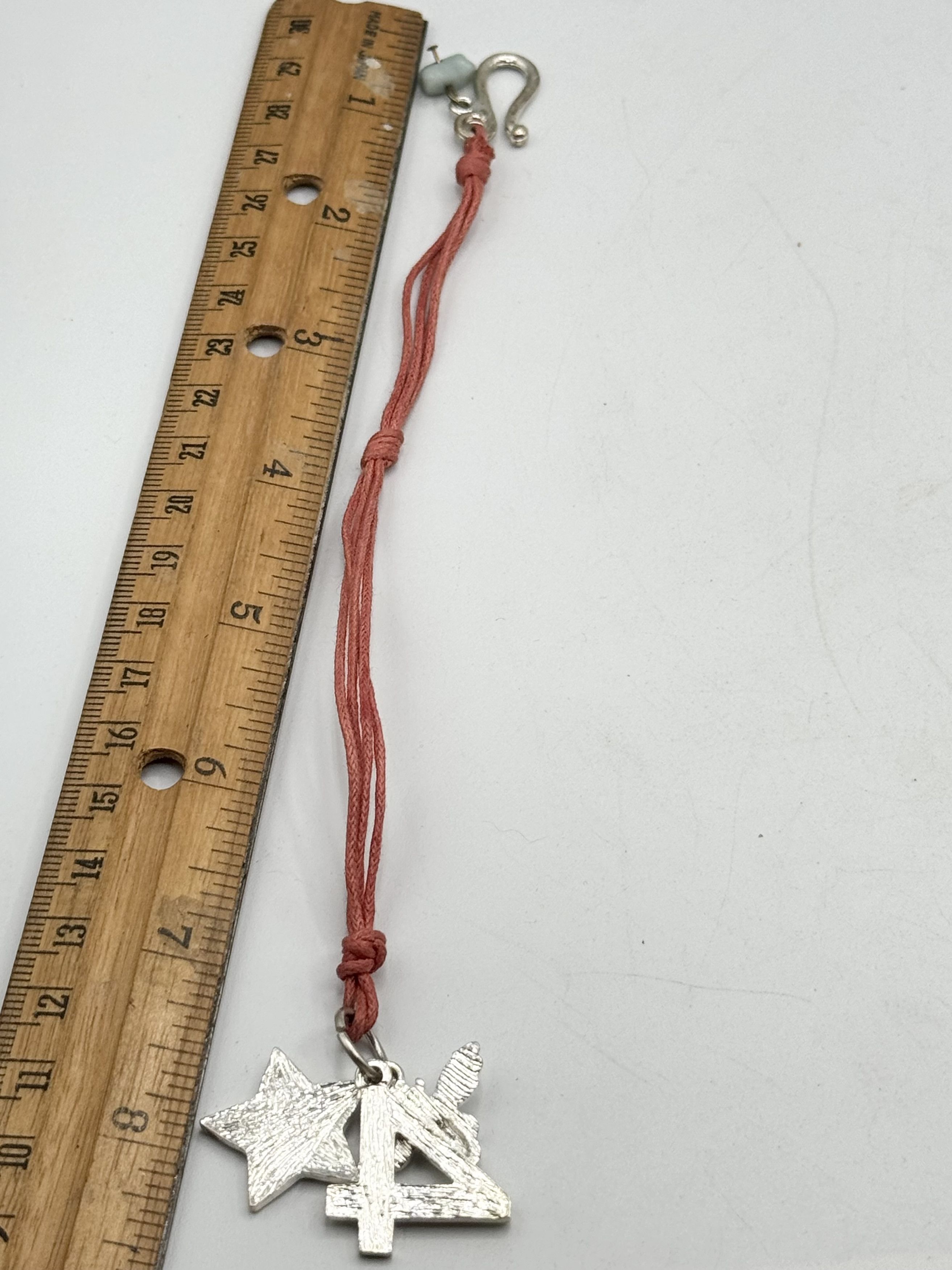 Vintage Vintage red thread charm bracelet Size ONE SIZE - 4 Thumbnail