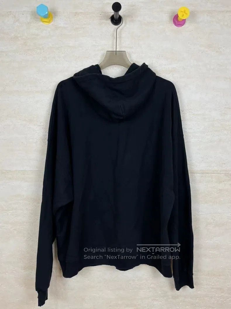 Balenciaga Balenciaga Black Graffiti Letter Destroyed Hoodie Size US L / EU 52-54 / 3 - 2 Thumbnail