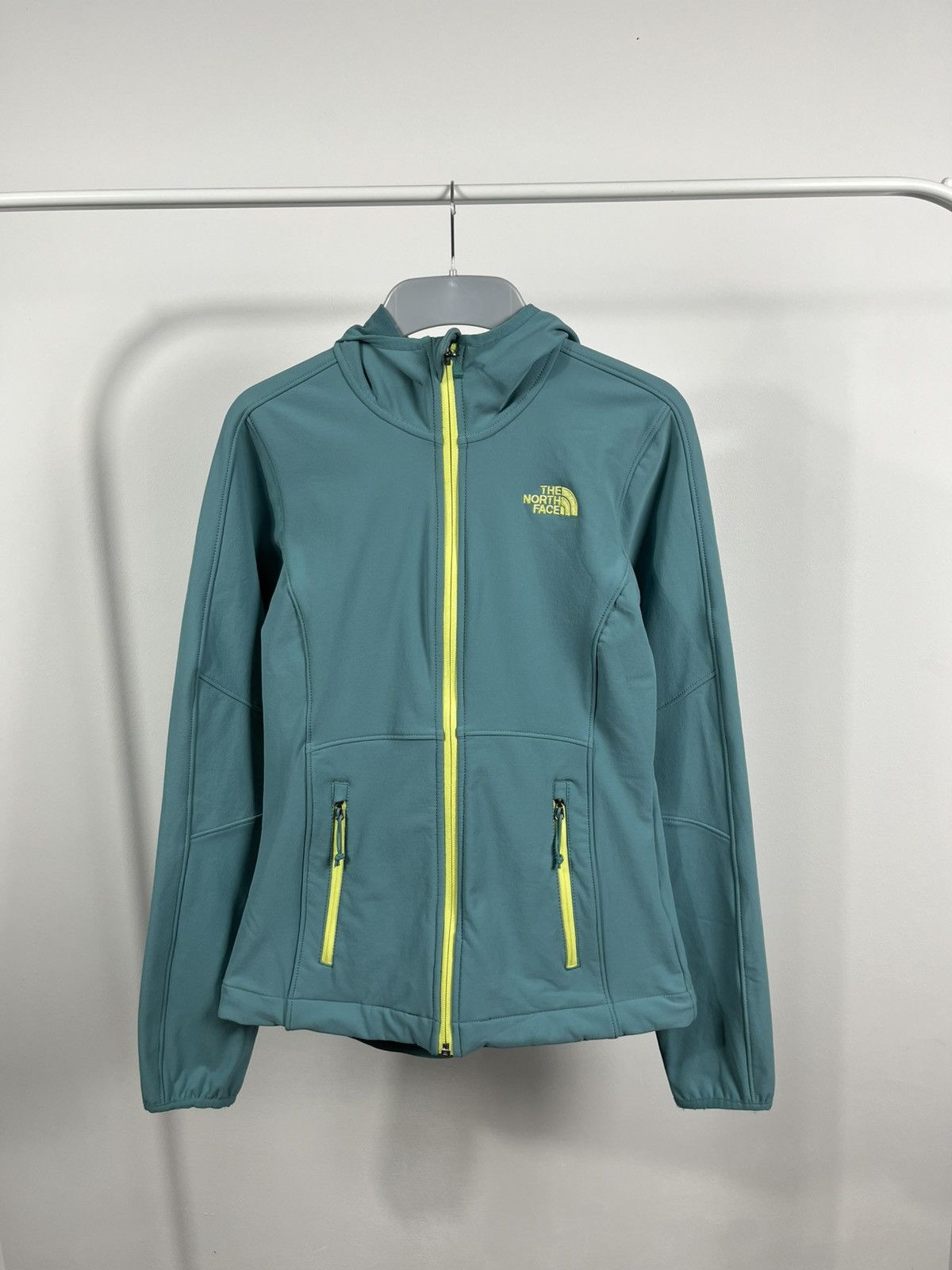 The North Face The North Face Women's Hooded Softshell Jacket XS Teal Size XS / US 0-2 / IT 36-38 - 1 Thumbnail