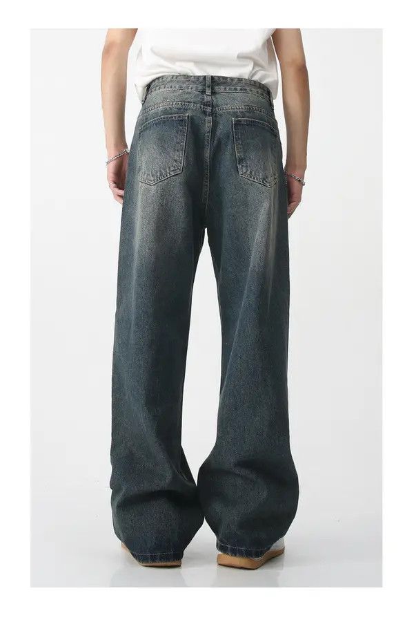 VIBE casual retro denim trousers Size US 32 / EU 48 - 4 Thumbnail