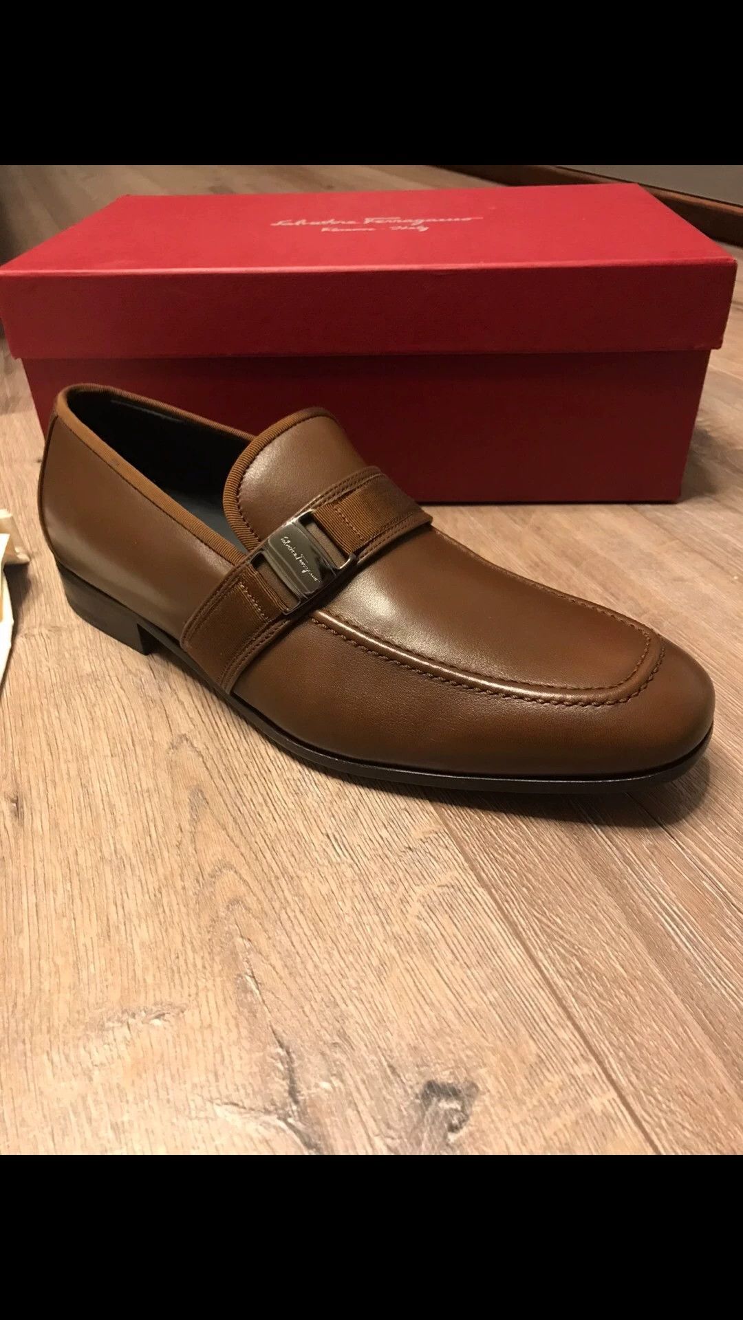 Salvatore Ferragamo Ferragamo Leather Metal Logo Casual Shoes 42.5 Size US 9.5 / EU 42-43 - 5 Thumbnail