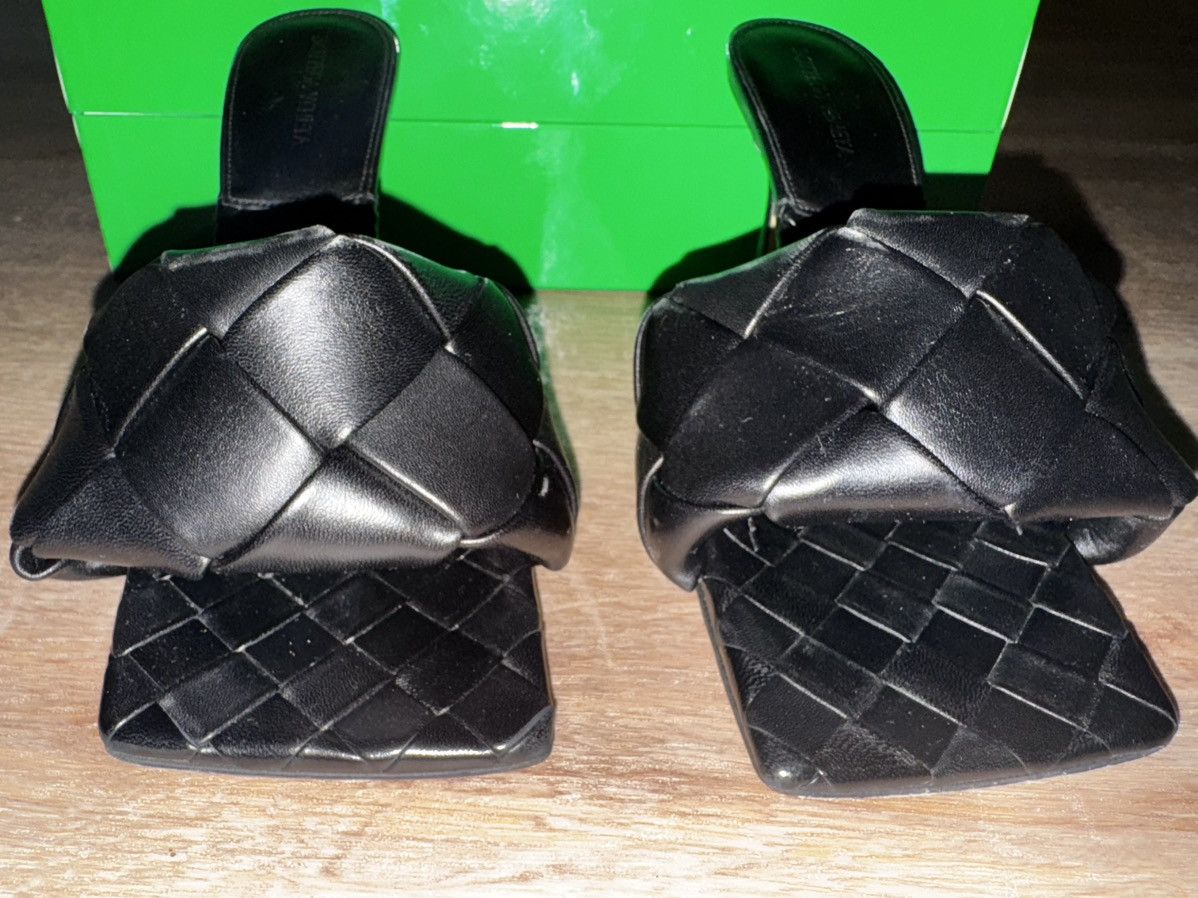 Bottega Veneta Bottega Veneta Lido Mules Black 39 Size US 9 / IT 39 - 4 Thumbnail