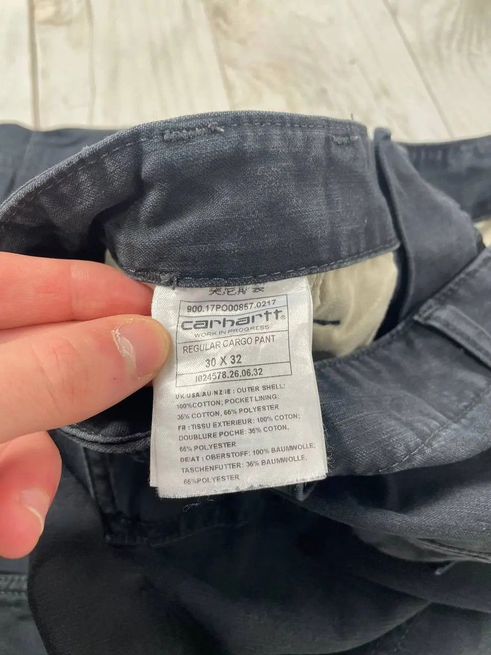Carhartt Vintage Carhartt WIP Cargo Pants DistrIssed Work Size US 30 / EU 46 - 11 Thumbnail