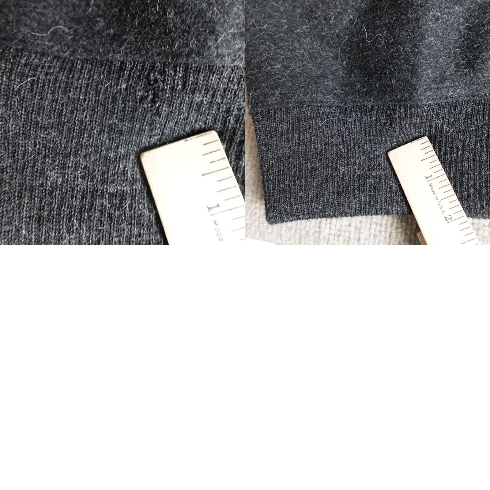 Vince Vince Jacket Mens L Gray Bomber Jacket Wool Nylon Alpaca Button Zip 80s Designer Casual Winter Spring Fall Satin Size US L / EU 52-54 / 3 - 9 Thumbnail