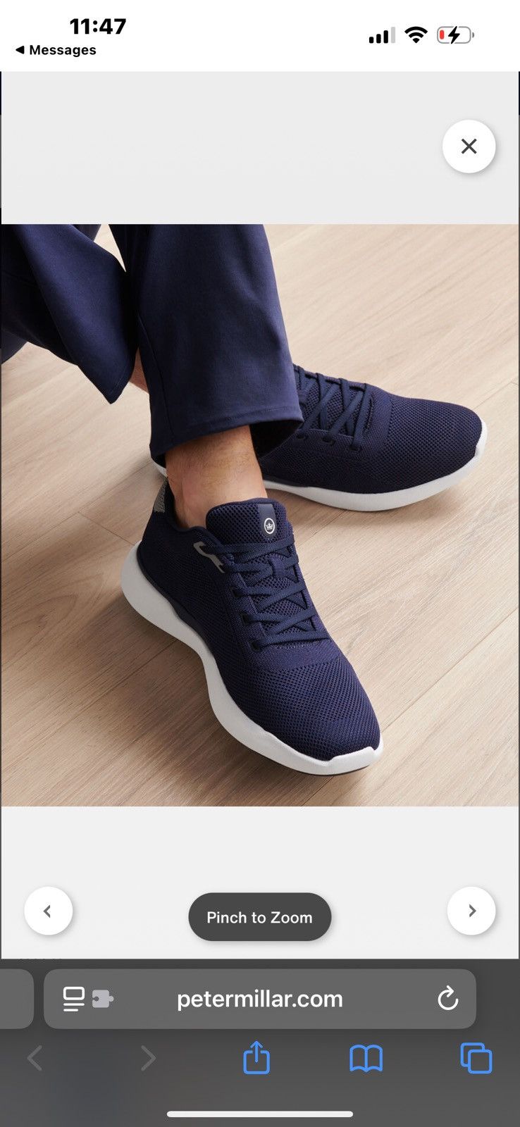 Peter Millar Peter Millar 8.5 sport glide v3 sneakers size 8.5 Size US 8 / EU 41 - 1 Thumbnail