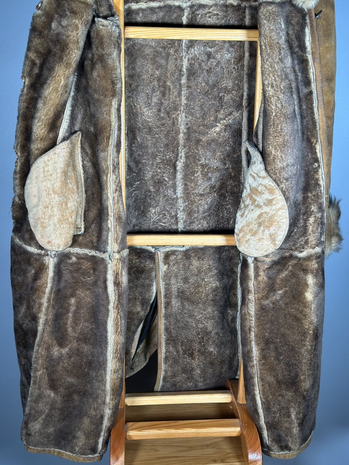 Vintage Vintage women sheepskin 100% coat Size M / US 6-8 / IT 42-44 - 24 Thumbnail