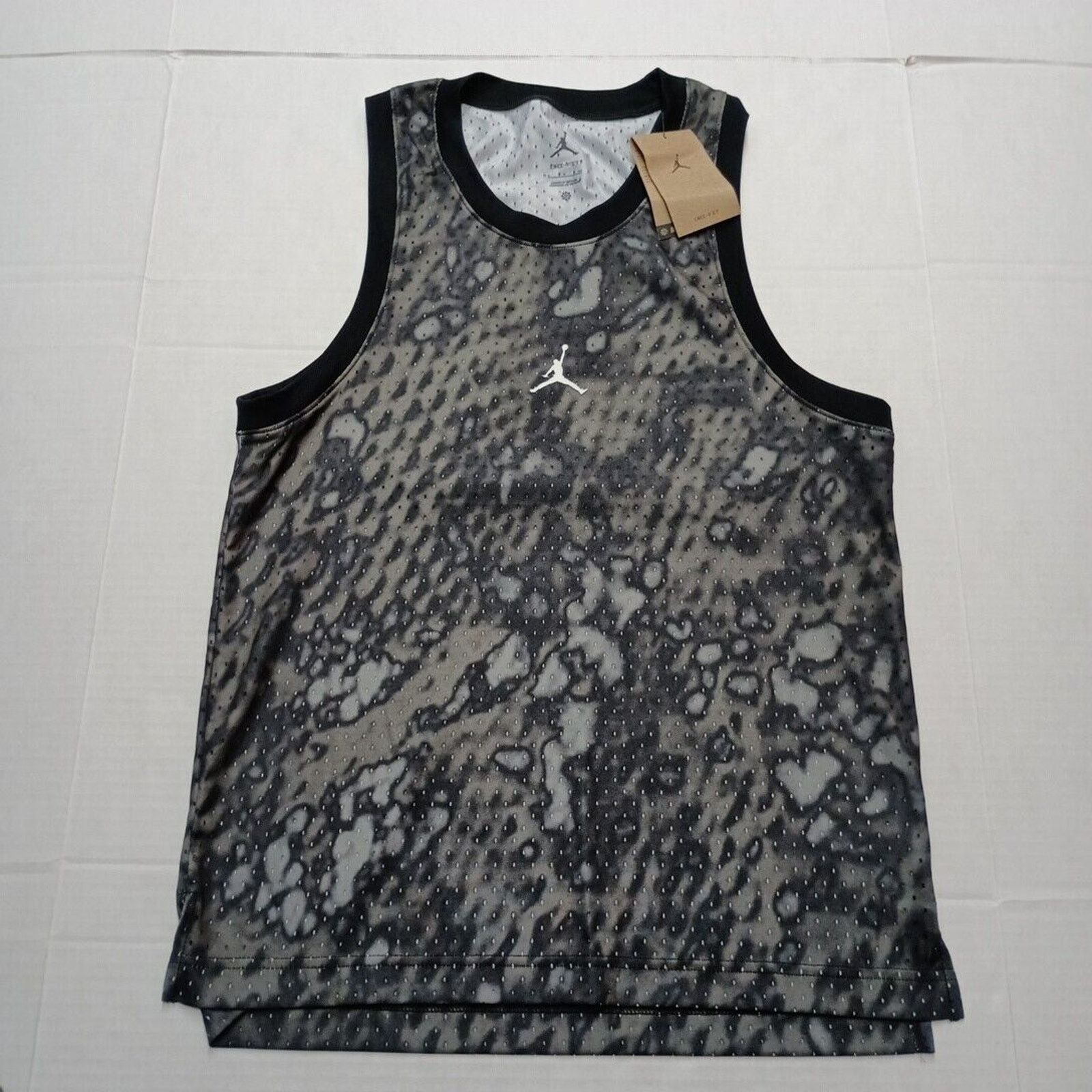 Nike Men's Nike Jordan Dri-Fit Tank Top Mesh Jersey Men's S Size US S / EU 44-46 / 1 - 1 Thumbnail