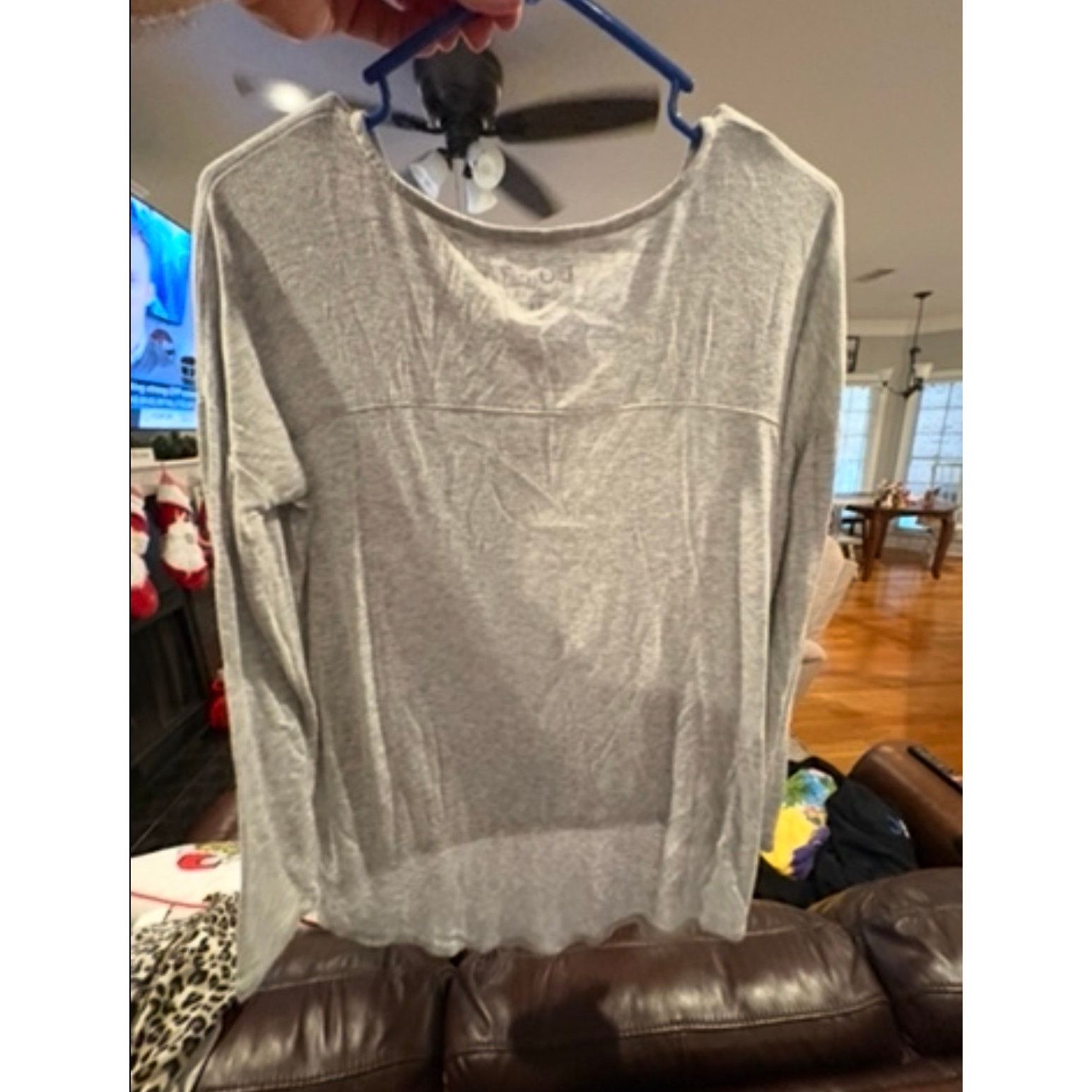Loft LOFT Vintage Soft Women’s Small Gray T-Shirt Short Sleeve Size US S / EU 44-46 / 1 - 4 Thumbnail