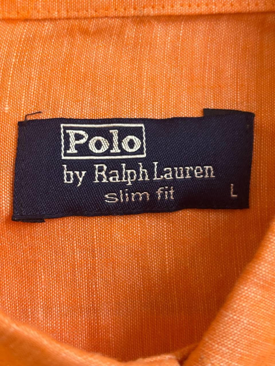 Polo Ralph Lauren Polo Ralph Lauren Blake men's shirt, orange, made in USA Size US L / EU 52-54 / 3 - 8 Thumbnail