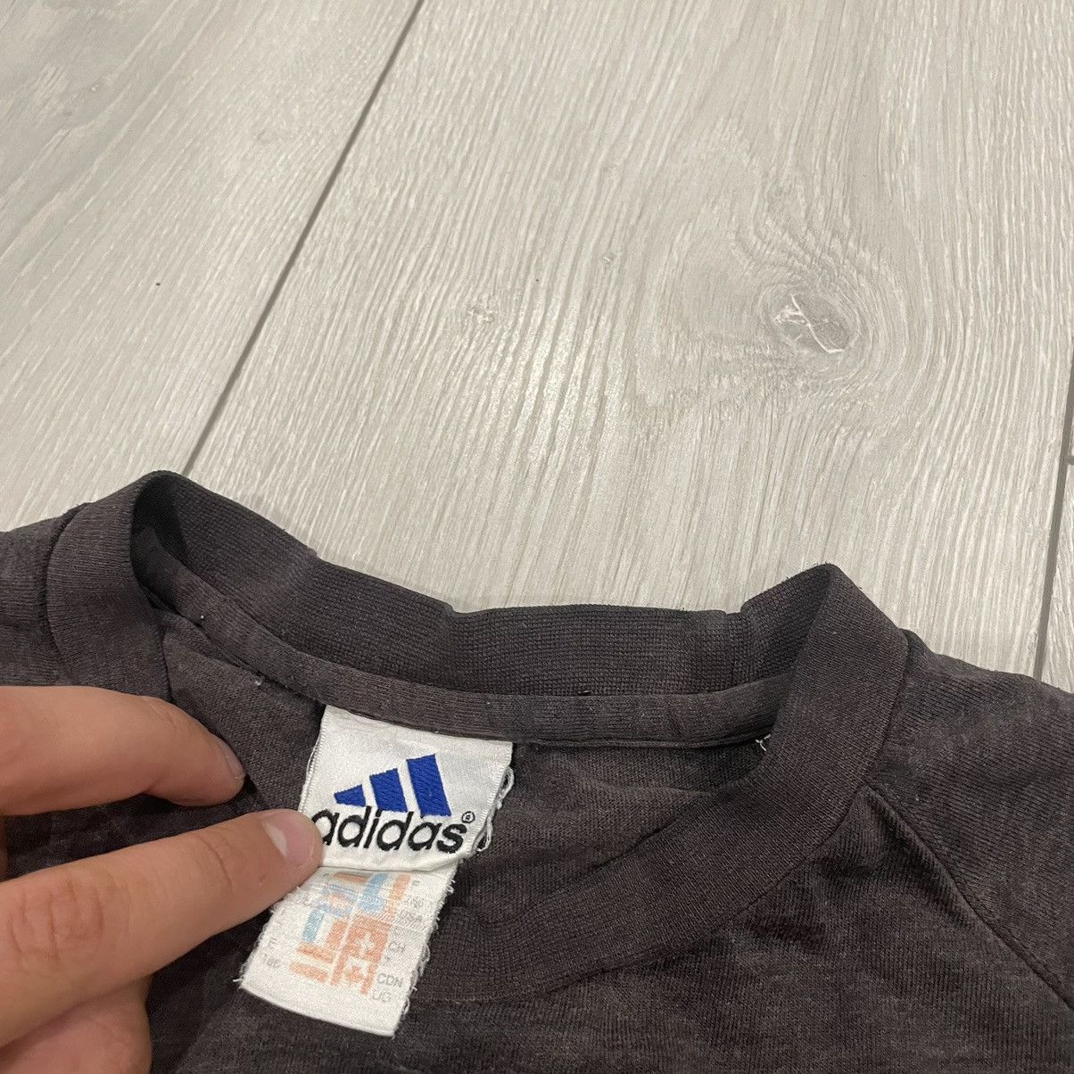 Adidas × Vintage Rare 90s GERMANY 🇩🇪 DFB adidas tee jersey shirt GERMANIA Size US L / EU 52-54 / 3 - 7 Thumbnail