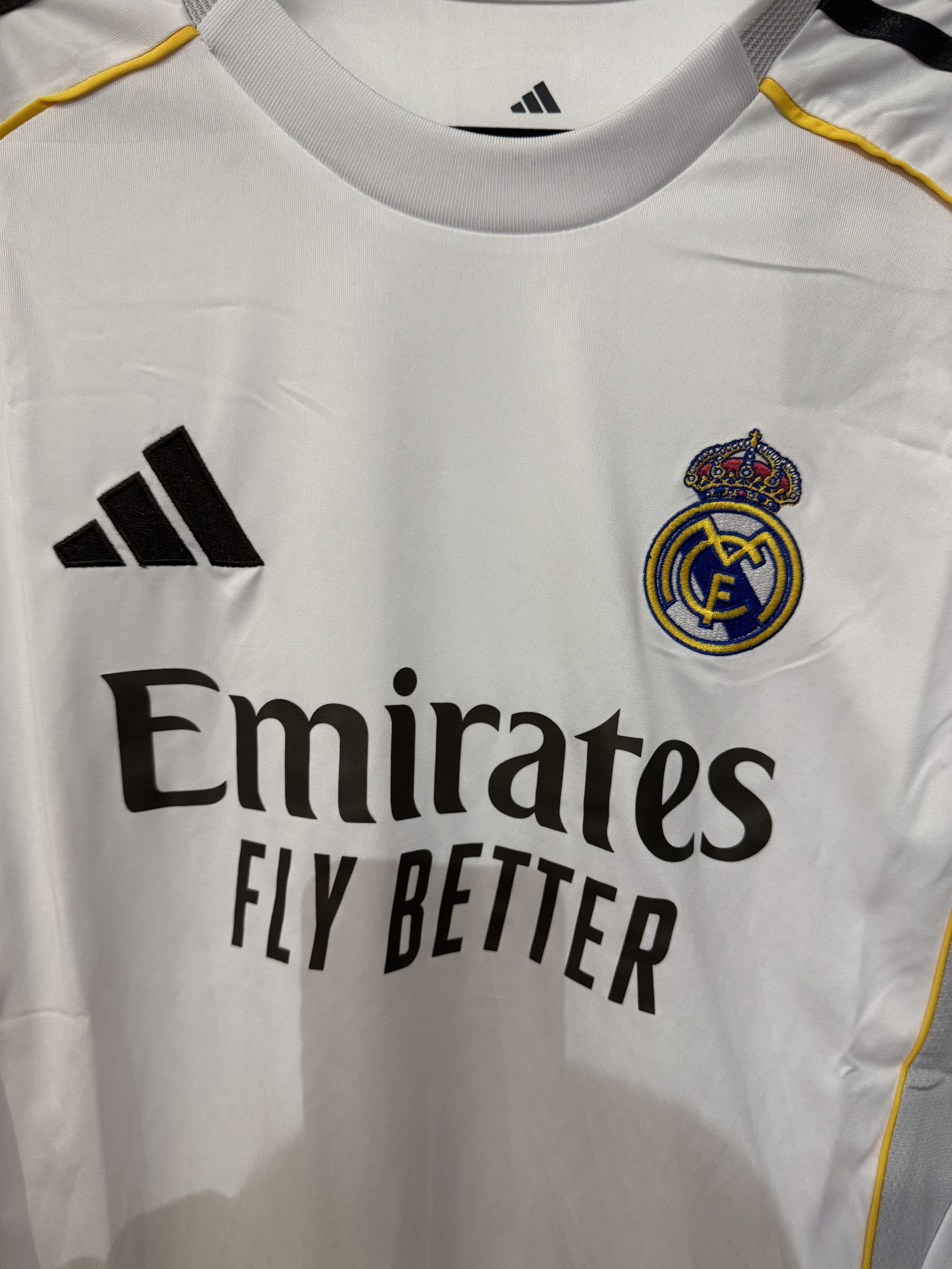 Other Real Madrid FC White 2025 Home Jersey Large Size US L / EU 52-54 / 3 - 3 Thumbnail