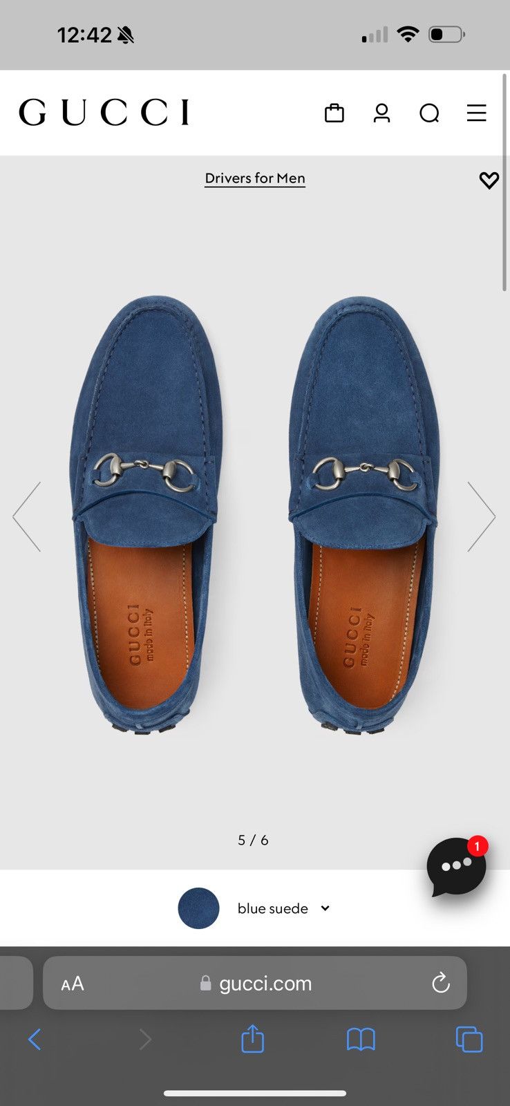 Gucci Gucci suede loafers Size US 10 / EU 43 - 3 Thumbnail