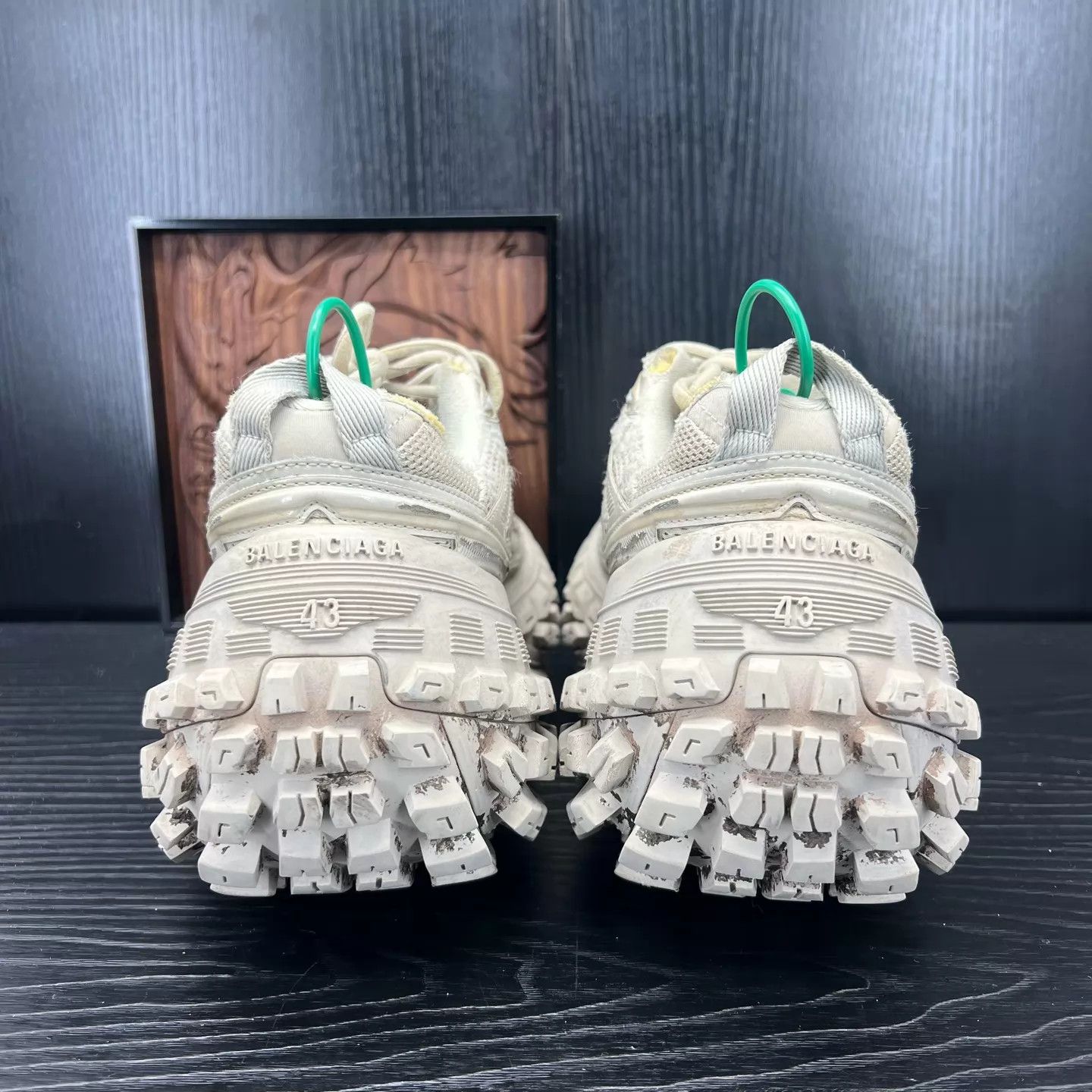 Balenciaga Balenciaga Tire Light Brown Mud Dye 43 Rare Size US 10 / EU 43 - 6 Thumbnail