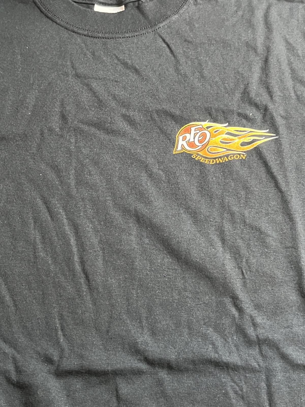 Designer REO Speedwagon Shirt Fire Flame REO The Main Event Tour - L Size US L / EU 52-54 / 3 - 4 Thumbnail