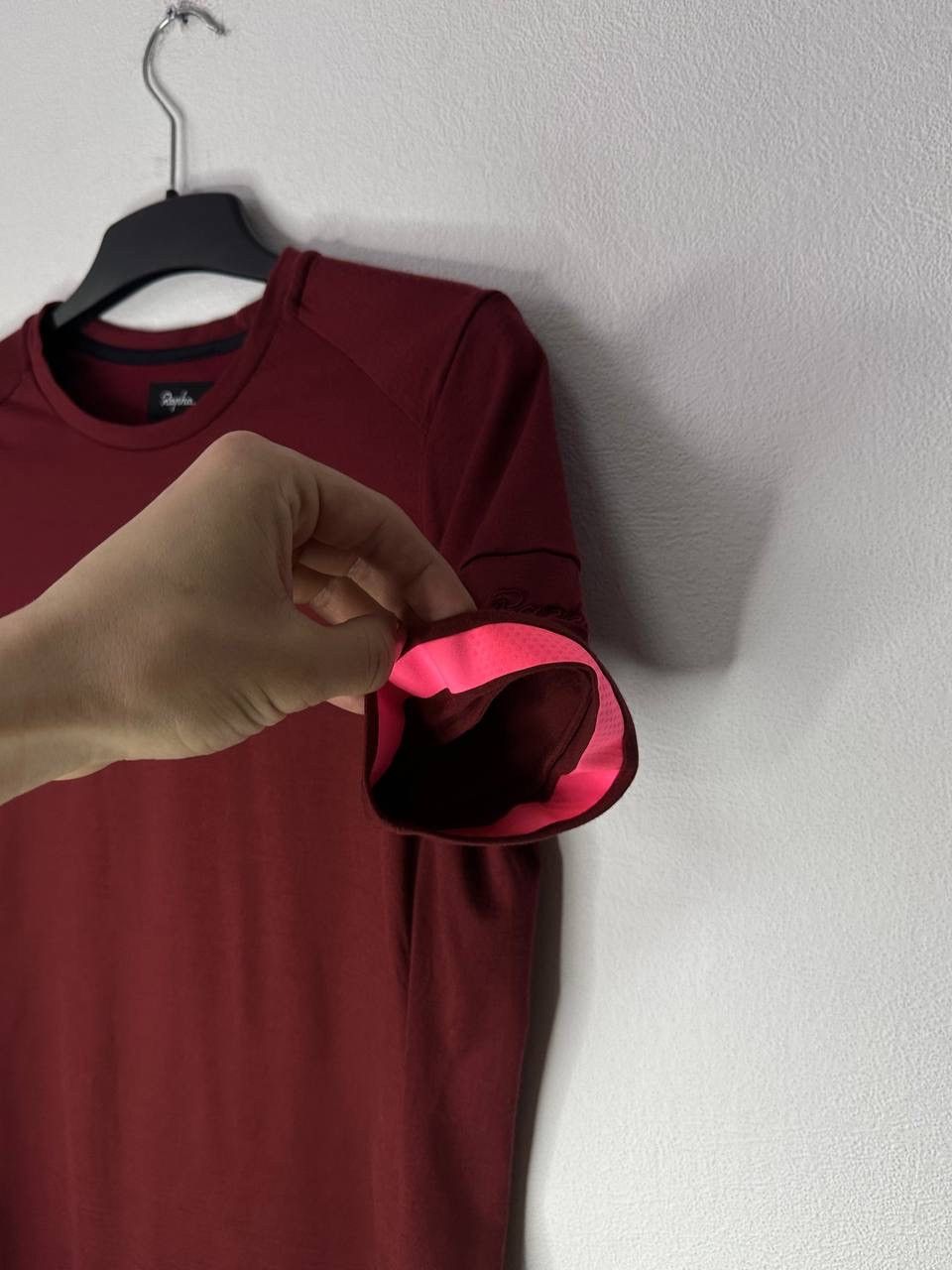 Rapha Rapha Women’s Merino Wool T-Shirt Burgundy Cycling Top M Size M / US 6-8 / IT 42-44 - 4 Thumbnail
