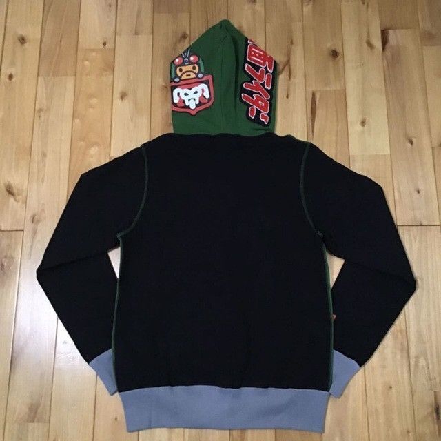 Bape BAPE × MASKED RIDER full zip hoodie a bathing ape Size US S / EU 44-46 / 1 - 5 Thumbnail
