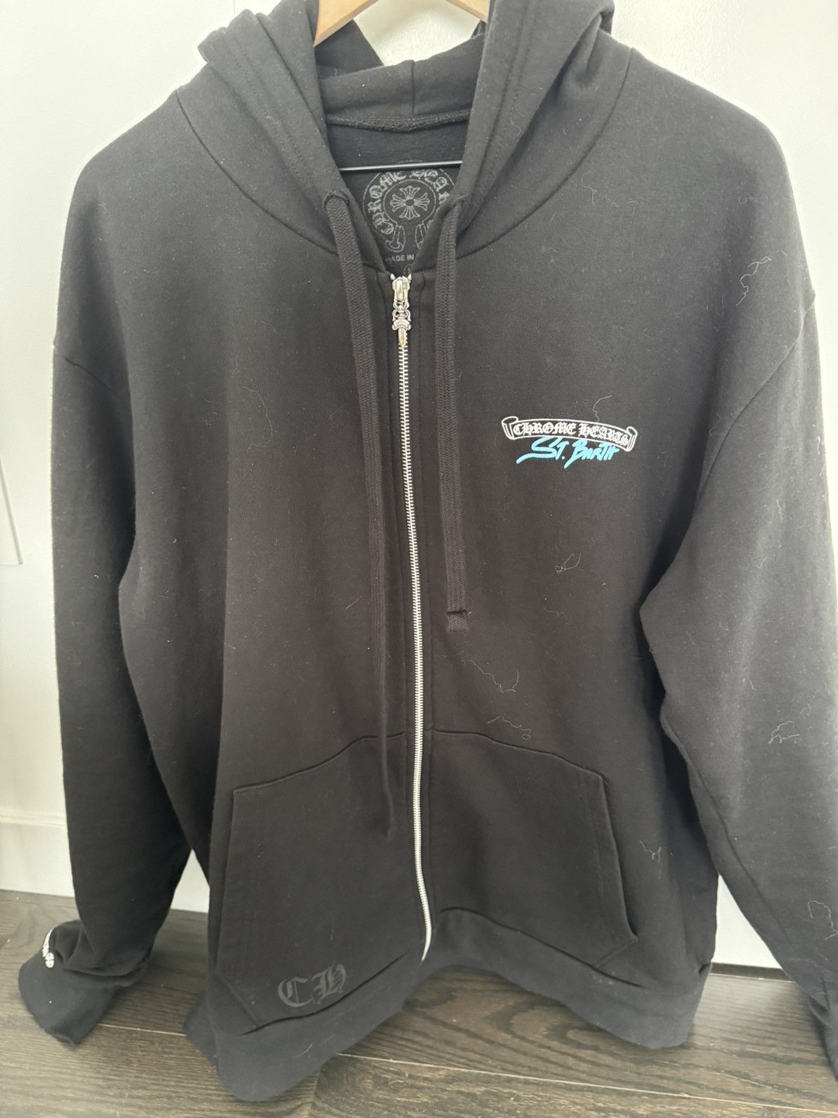 Chrome Hearts CHROME HEARTS ST. Barth exclusive zip up hoodie Size US L / EU 52-54 / 3 - 1 Thumbnail