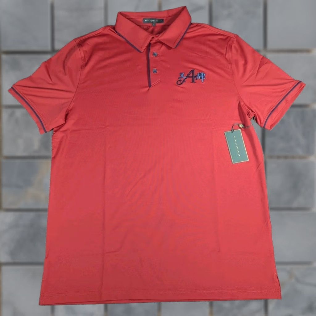 Vintage EXTRACurricular Golf Club Polo Shirt Asian Script Lettering Small Size US S / EU 44-46 / 1 - 1 Thumbnail