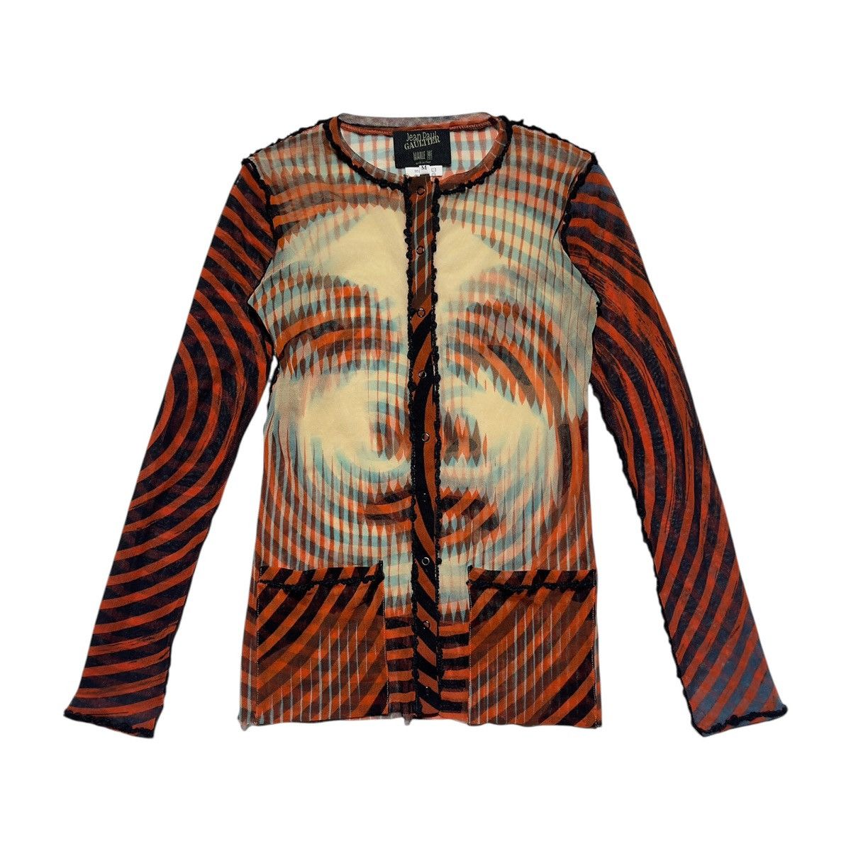 Jean Paul Gaultier Greta Garbo illusion button up Size US M / EU 48-50 / 2 - 1 Thumbnail