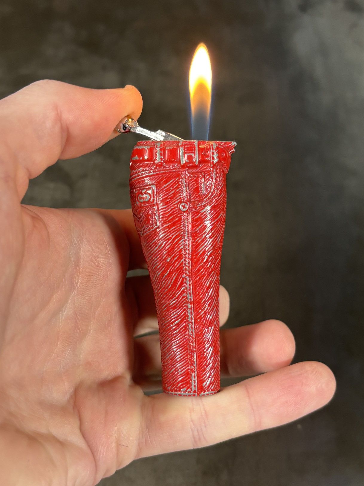 Vintage Vintage Jighter Jeans Vintage Lighter 1970s Denim Zippo 80s Size ONE SIZE - 2 Thumbnail
