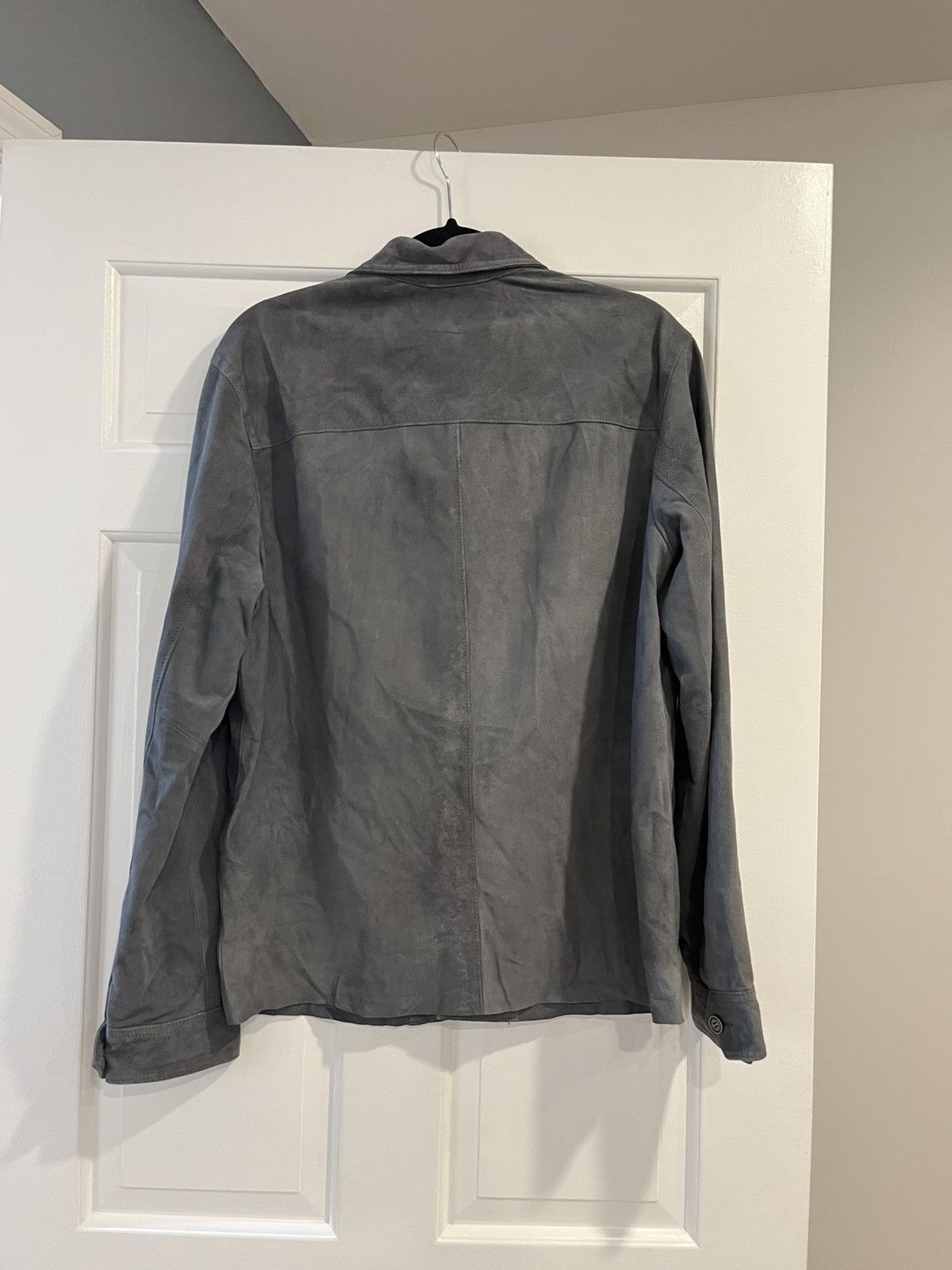 John Varvatos Simo Suede Shirt. Size EU 50 US 40 Size US M / EU 48-50 / 2 - 9 Thumbnail