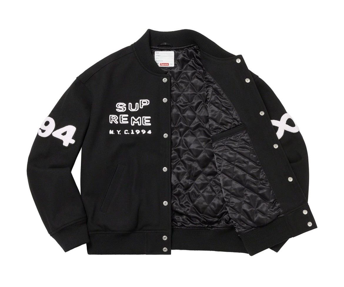 Cactus Plant Flea Market × Supreme Supreme Tourist Varsity Jacket SS23 Size US L / EU 52-54 / 3 - 3 Thumbnail