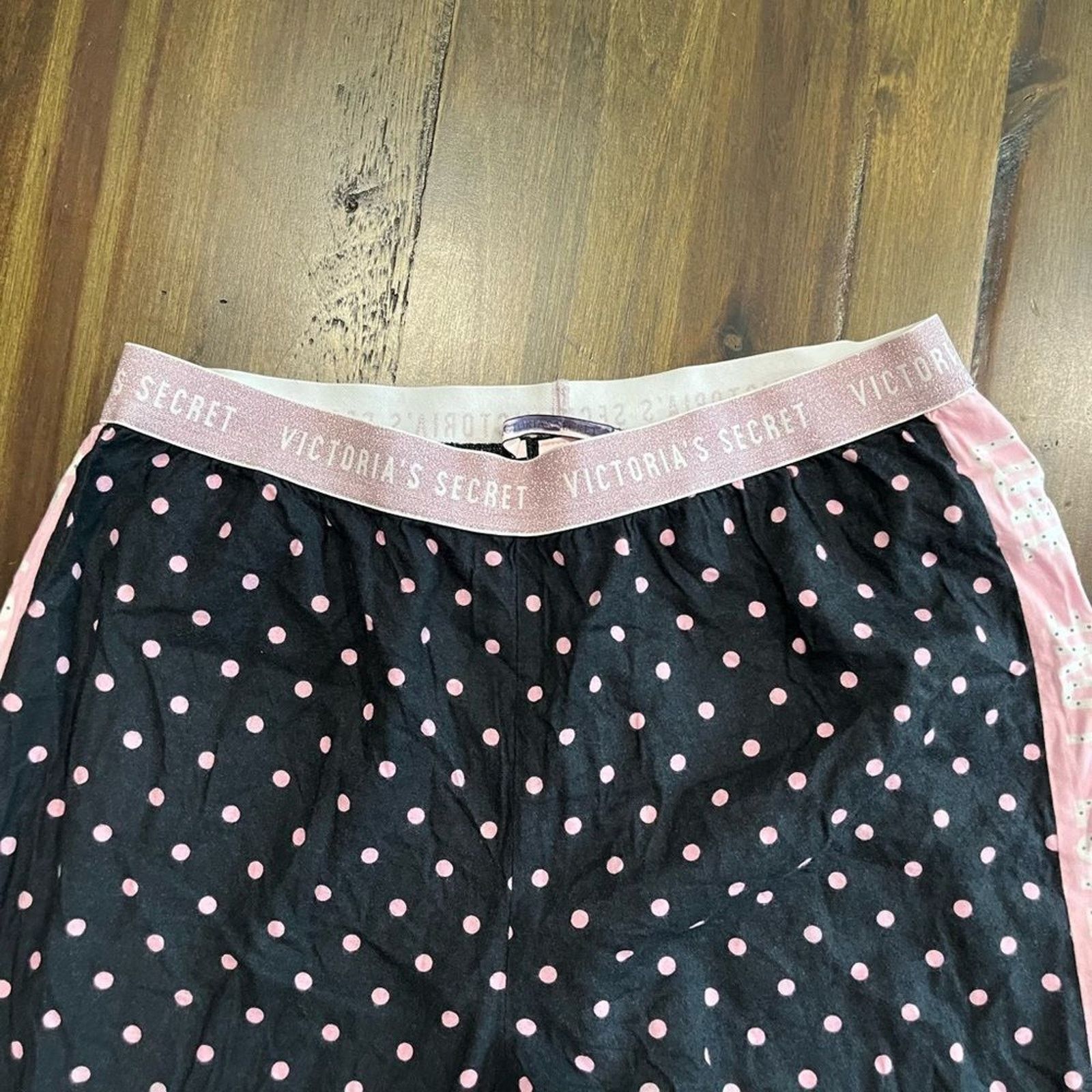 Victoria's Secret Victoria’s Secret Pajama Pant Joggers Polka Dot - Size S Size 26" / US 2 / IT 38 - 4 Thumbnail