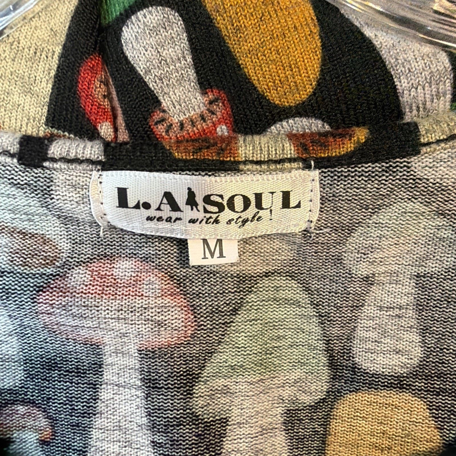 Other LASoul Mushroom Print Fit Flare Dress Women's Medium Size M / US 6-8 / IT 42-44 - 7 Thumbnail