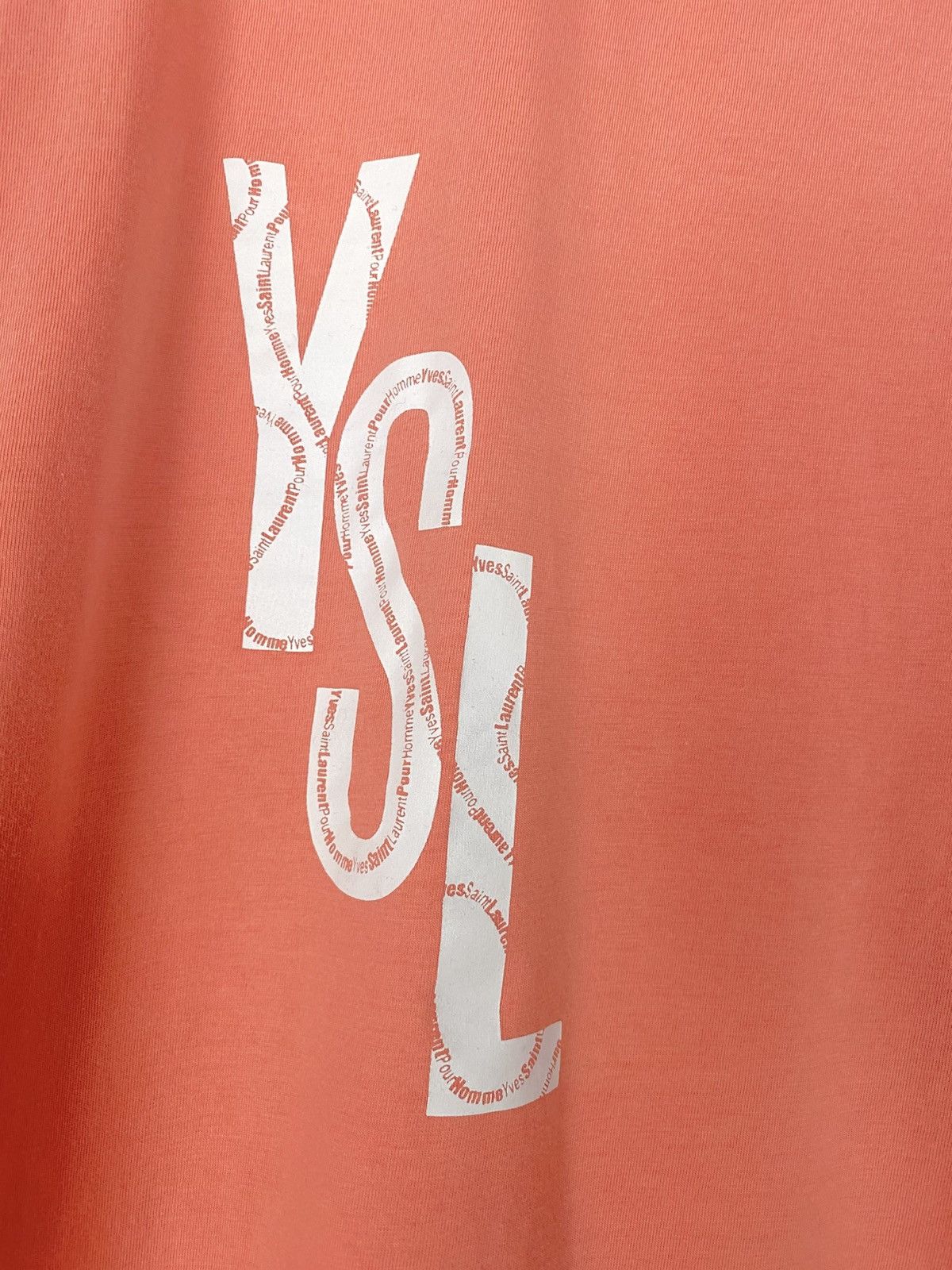 Yves Saint Laurent Yves Saint Laurent Pour Homme Vintage YSL tee t-shirt 90s Size US XL / EU 56 / 4 - 8 Thumbnail