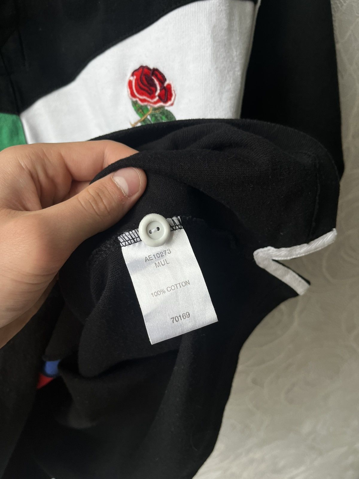 Cotton Traders Cotton Traders 6 Six Nations Rugby Union Polo T Shirt Black Size US L / EU 52-54 / 3 - 6 Thumbnail