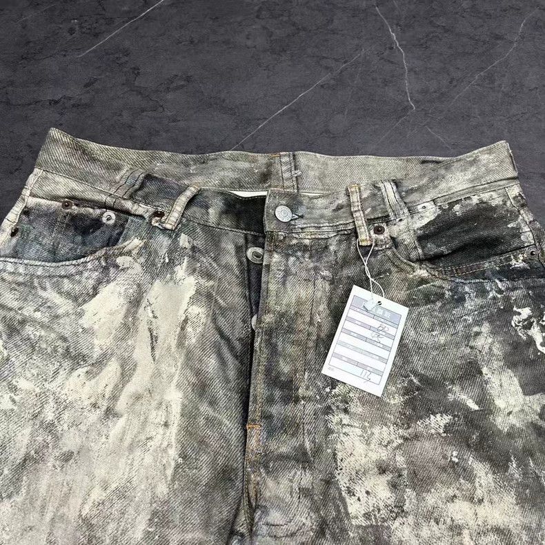 Acne Studios acne studios Print illusion splash-ink to make old jeans 25 Size US 34 / EU 50 - 6 Thumbnail