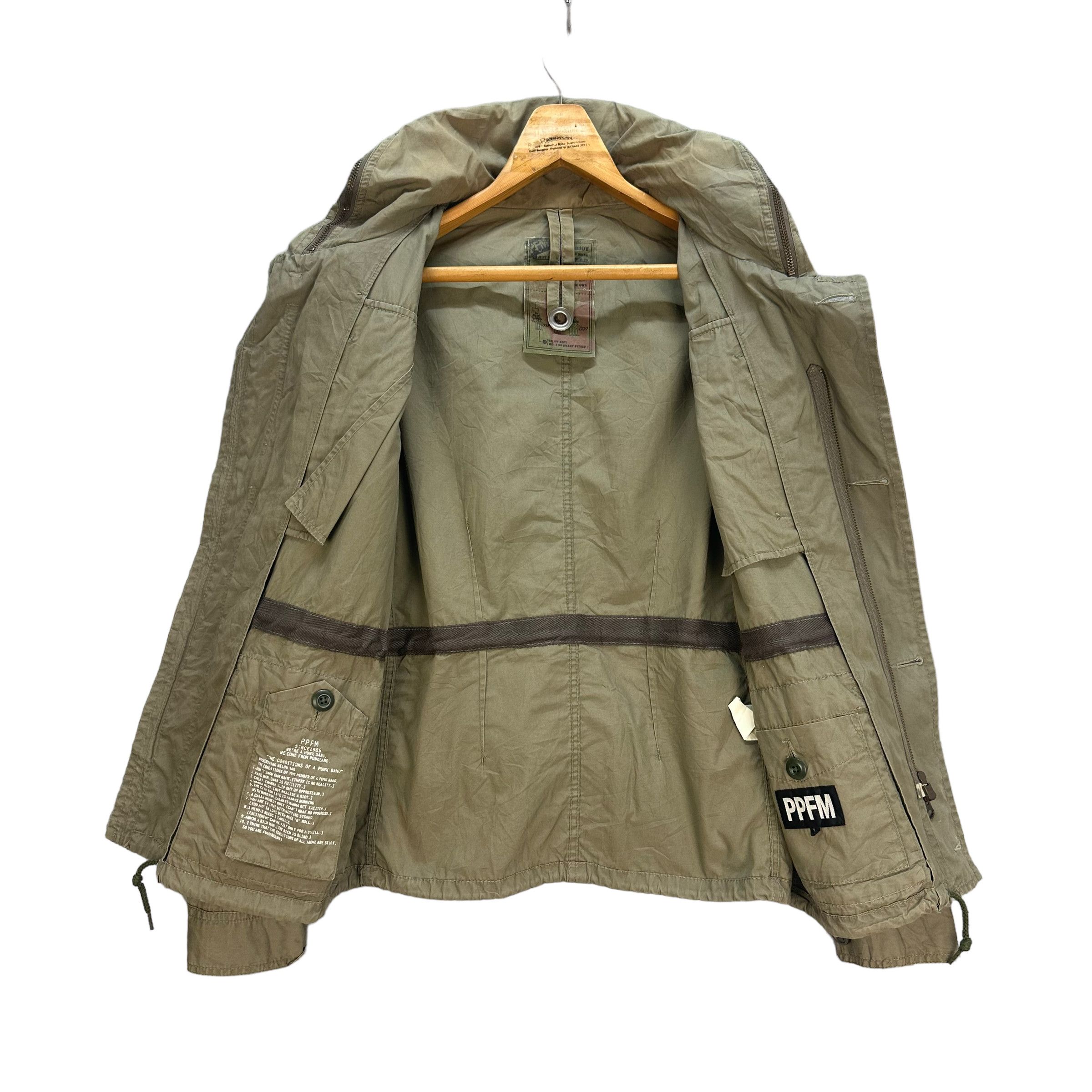 PPFM PPFM THE PUNK BAND FROM PUNKLAND YELLOW RIOT PARKA #7824-180 Size US L / EU 52-54 / 3 - 10 Thumbnail