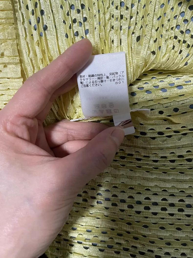 Issey Miyake issey miyake Hollowed-out vest 2506-Nextarrow Size XXS / US 00 / IT 34 - 5 Thumbnail