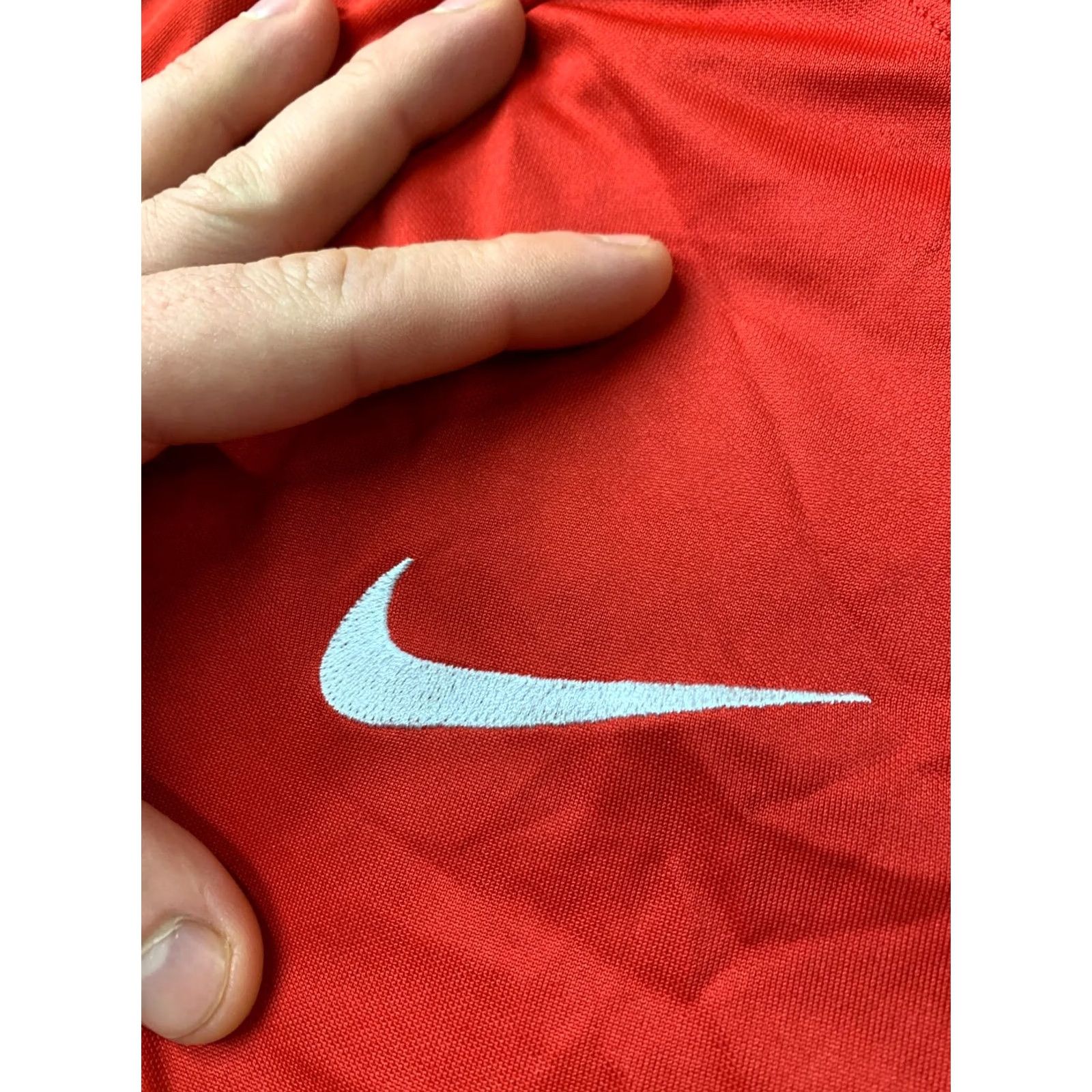 Nike Nike Dri-FIT Academy Football Shirt Men S Red/White Jersey JERSEY Tee 2016 2010-2019 Team Classic Short Sleeve United Soccer Shirt Size US S / EU 44-46 / 1 - 3 Thumbnail