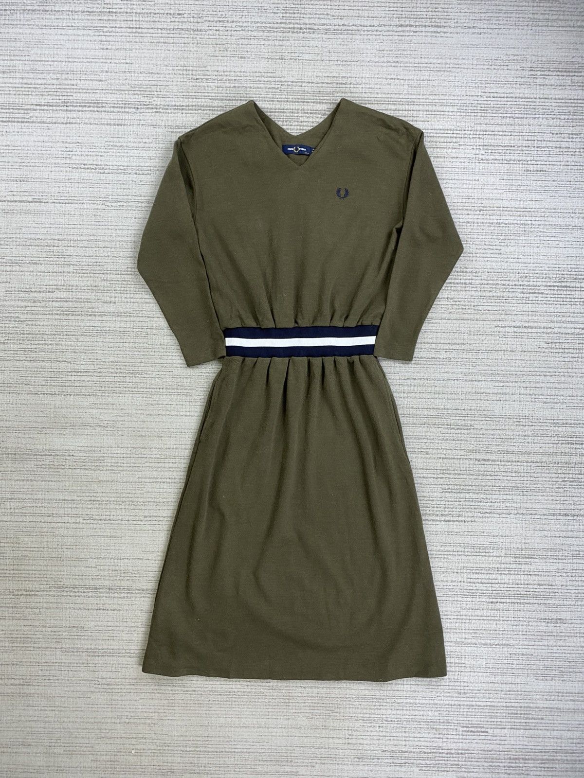 Fred Perry × Vintage Vintage Fred Perry Embroidery Logo Over Dress Size S / US 4 / IT 40 - 1 Thumbnail