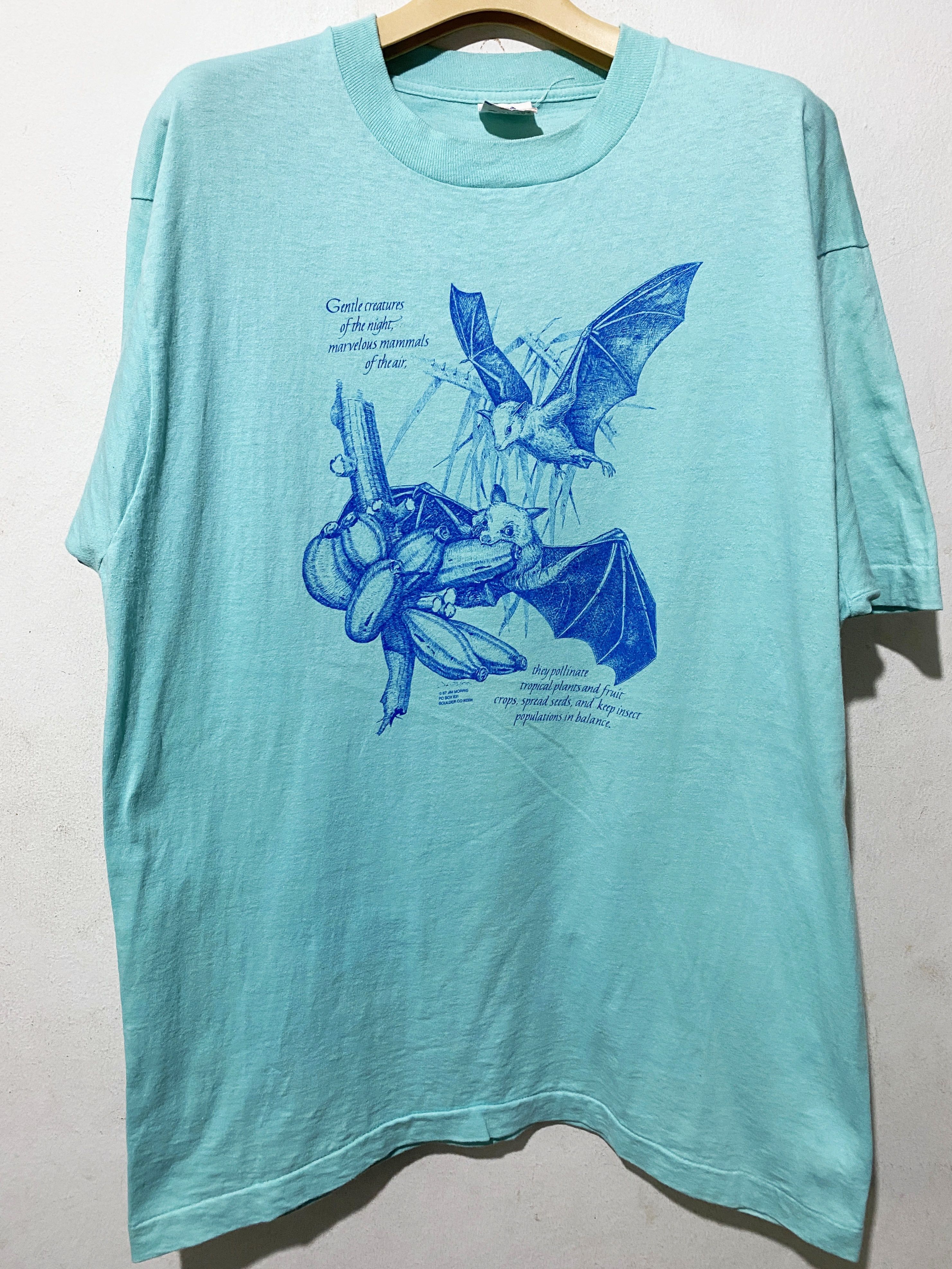 Vintage Vintage 80s Bats Shirt Size US L / EU 52-54 / 3 - 1 Thumbnail