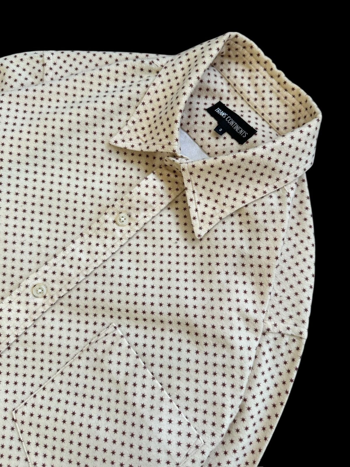 Share Spirit Homme 00's Transcontinents Japan Star printed button up shirt Size US M / EU 48-50 / 2 - 6 Thumbnail