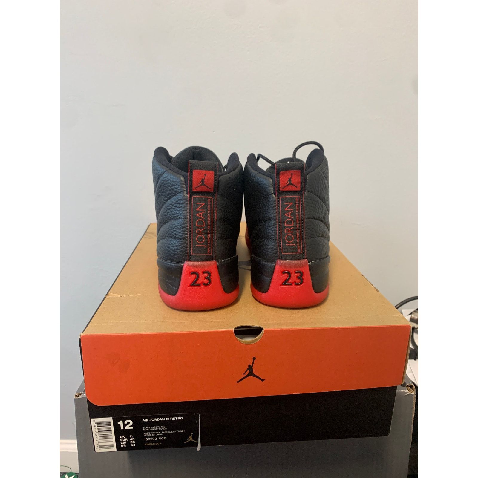 Nike Nike Air Jordan 12 Flu Game 2016 Size 12 Worn Once SHIPS NOW Size US 12 / EU 45 - 3 Thumbnail