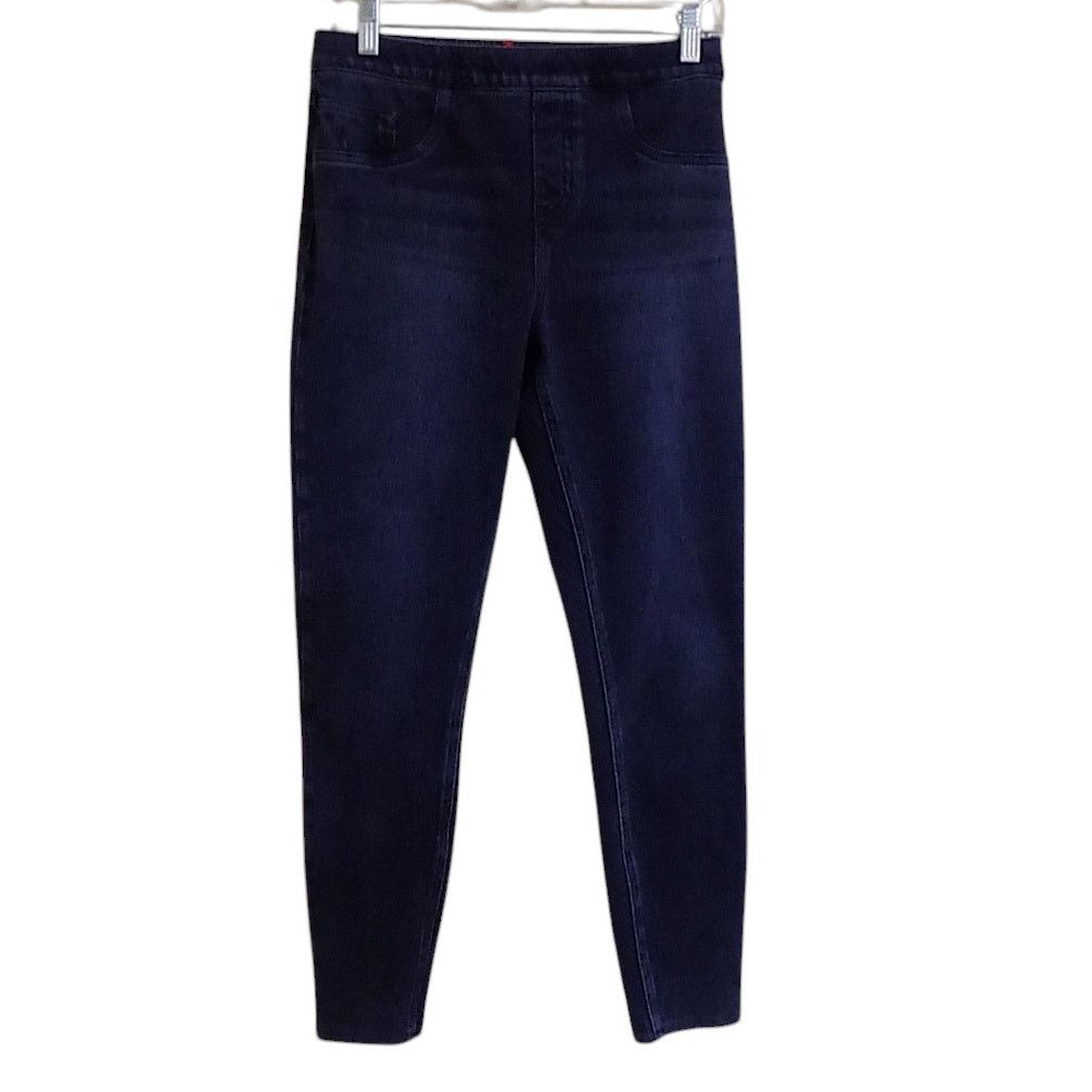 Spanx Spanx Leggings Women Medium Blue Jean-ish Shaping Slimming Size 28" / US 6 / IT 42 - 1 Thumbnail