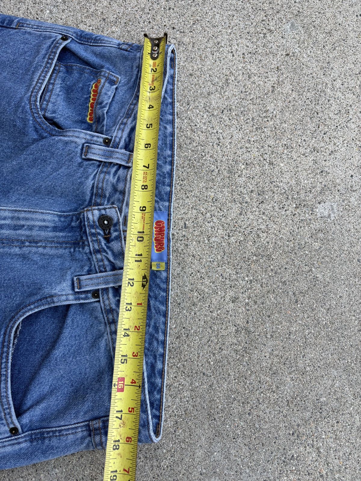 Empyre × Vintage × Zumiez Vintage Empyre Medium Indigo Baggy Fit Pants Size 36 Size US 36 / EU 52 - 5 Thumbnail