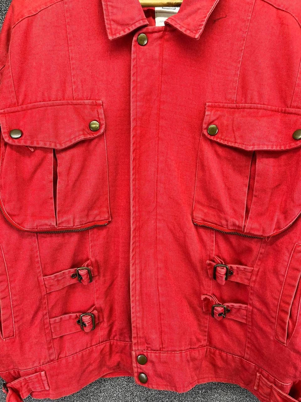 If Six Was Nine Vintage Girls Market Trashed Punk Jacket Size US L / EU 52-54 / 3 - 10 Thumbnail