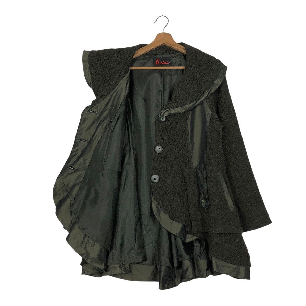 Japanese Brand 📌Vintage Bondage Jacket E-Clat Double Layer Issey Miyake Size US M / EU 48-50 / 2 - 12 Thumbnail