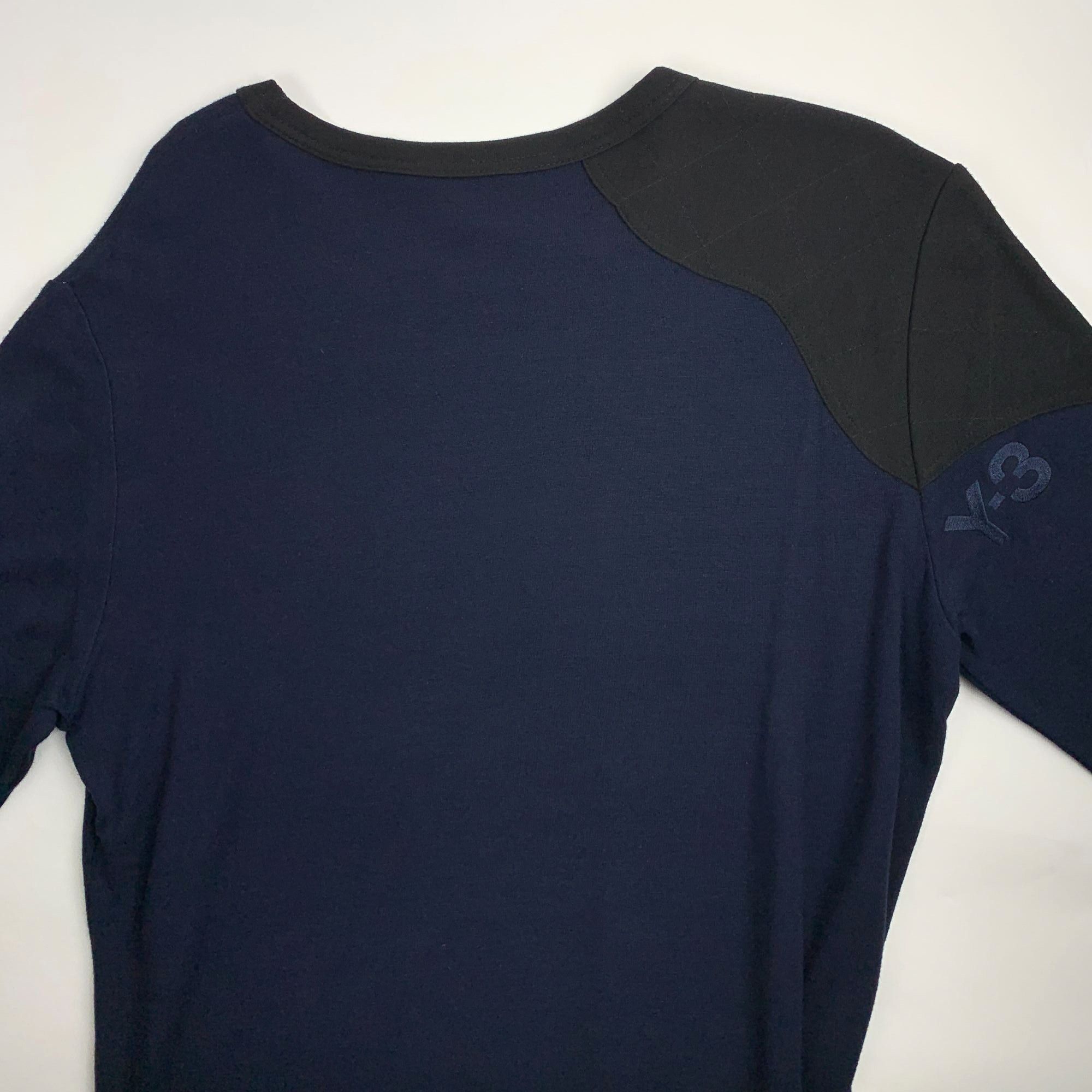 Y-3 Y-3 Yohji Yamamoto x Adidas L/S T Shirt Shoulder Patch Size US M / EU 48-50 / 2 - 9 Thumbnail