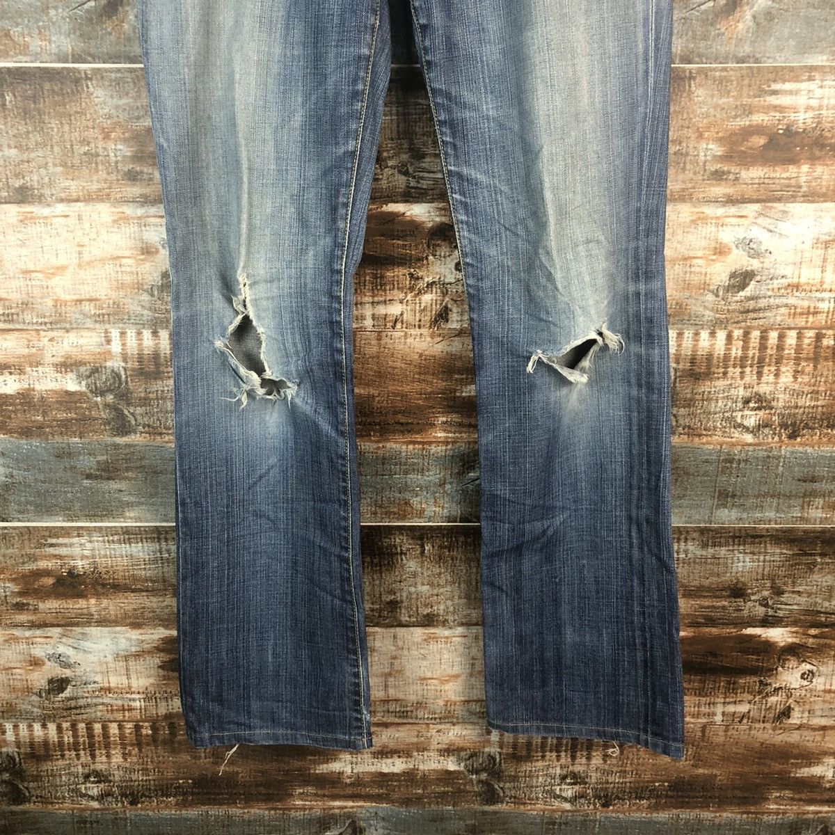 Paper Denim & Cloth DL Paper Denim & Cloth Blue Denim Pants #C256 Size US 27 - 6 Thumbnail